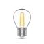 Лампа светодиодная филаментная LED 4,5 Вт 420 Лм 4100К E27 шар P45 белая Basic Gauss - 1051215