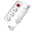 Удлинитель 3х7м с заземл. 10А IP20 S-303 ПВС 3х1 выкл. UNIVersal 9631988 Союз