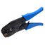 Инструмент обжимной для разъемов RJ-45 (подходит PLUG-8P8C-UV-C6-TW-SH) HL-1408N3 Hyperline 432147