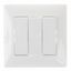 Выключатель 3-кл. СП Bravo 10А IP20 250В механизм матов. бел. GUSI С10В3-041