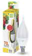 Лампа светодиодная LED-свеча на ветру-standard 7.5Вт свеча ветру 3000К тепл. бел. E14 675лм 160-260В ASD 4690612004556