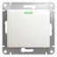 Выключатель 1-кл. СП Glossa 10А IP20 (сх. 1а) 10AX с подсветкой механизм перламутр. SE GSL000613 APC