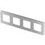Рамка 4-местная алюминий INSPIRIA - 673962 Legrand
