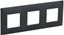 Рамка 3-м SKANDY SK-F03G графит IEK SK-M32-K53