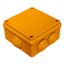 Коробка огнестойкая для о/п 40-0300-FR1.5-8 Е15-Е120 100х100х50 IP55 8p, 1.5 мм.кв.| | Промрукав Строитель