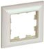 Рамка 1-м BRITE РУ-1-Бр беж./жемчуж. IEK BR-M12-12-1-K10