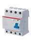 Выключатель дифференциальный (УЗО) F204 4п 40А 100мА тип AC | 2CSF204001R2400 ABB