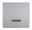 Клавиша проходного выключателя 1-кл. с подсветкой серебр. Cellia Makel 2251721