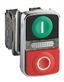 Кнопка двойная 22мм с маркир.+LED SchE XB4BW73731B5 Schneider Electric