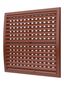 Решетка вентиляционная наружная регулируемая, из ASA пластика 350х350, цвет Терракотовый - 3535РРПН терр ЭРА 16966