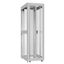 Шкаф серверный 52U 800х1200 передняя дверь: двустворчатая перфорированная IP20. задняя одностворчатая боковые панели: без. цвет: серый RAL7035 - EX 8252.7430 SYSMATRIX