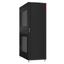 Шкаф серверный 42U 600х1070 передняя дверь: одностворчатая глухой металл IP51. задняя без. боковые панели: перфорированные. цвет: черный RAL9005 - NS 6142.9202 SYSMATRIX