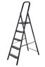 Лестница-стремянка алюминиевая, 5 ступеней, вес 6,25 кг - 65373 РОС