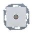 Механизм розетки TV СП Simon15 одиночная алюм. Simon 1591475-033