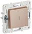 Выключатель 1-кл. SKANDY 10А SK-V07Sa с индикацией песочн. IEK SK-V10-1-10-K98