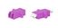 Адаптер оптический проходной LC-LC MM (OM4) dupleх корпус пластик. (magenta) бел. колпачки FA-P11Z-DLC/DLC-N/WH-MG пурпур. Hyperline 448022