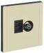 Розетка 2-м FORTE&PIANO FP837M TV + RJ45 кат.6 сл. кость IEK FP-AK20-2-M-K41