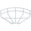 Угловая секция 90° 55x150 (GRB 90 515 FT) | 6002222 OBO Bettermann