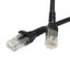 Патч-корд неэкранированный CAT5E U/UTP 4х2, LSZH, черный, 1.0м | RN5EUU4510BK DKC ДКС