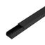 Кабель-канал черный 2-й замок в п/э 15х10 мм (144 м/уп) - PR03.0209 Строитель