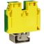 Клемма винт. TEC.35/D 35кв.мм желт./зел. DKC ZTE320 ДКС