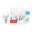 Лампа светодиодная LED 5.5 Вт 525 лм 4100К AC180-240В E14 шар P45 нейтральный (промоупаковка 3 лампы) Basic Gauss - 10531252T