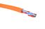 Кабель U/UTP кат.5E 4 пары 24 AWG нгA-HF внутр. прокладки оранж. коробка (305м) Eurolan 19C-U5-12OR-B305