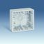 Коробка на 1 пост для открытой проводки, 86х93х37мм, S27Pl, белый - 2700751-030 Simon