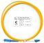 Шнур оптический FOP(s)-9-LC-SC-2m simplex LC-SC 9/125 sm 2м LSZH Cabeus 7378c