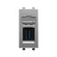 Розетка USB 3.0 1мод. Avanti "Закаленная сталь" тип А-А модульная DKC 4404301 ДКС
