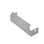 Заглушка лотка 50х100 мм "ПЛЮС" INOX304 | ZUplus50-100 КМ - профиль КМ-Профиль PL5973 INOX