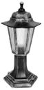 Светильник садово-парковый PP4104 C42 НТУ 06-60-001 У1 "Оскар1" 6-гран. пласт. +пласт. черн. серебро Camelion 13844