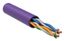 Кабель витая пара U/UTP кат.5E 4х2х24AWG solid LSZH фиолет. (уп.305м) ITK LC1-C5E04-126 IEK