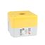Корпус кнопочного поста OptiSignal Compact D22 C7-BD67-1Y желтый 1 отв. IP67 XALK01 | 362234 КЭАЗ 362232