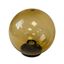 Светильник садово-парковый НТУ 01-100-303 без опоры, шар золотистый D=300 mm | Б0048058 ЭРА
