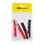 Зажим крокодил в изоляторе, длина 75 мм, ток 30A, 2 шт., пакет БОПП, REXANT - 16-0016-9 MEET