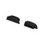 Заглушка ARH-BENT-W18 BLACK глухая (Arlight, Пластик) | 039590 Arlight