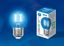 Лампа светодиодная LED-G45-5W/BLUE/E27 GLA02BL LED. "шар". серия Air color. Синий свет | UL-00002990 Uniel