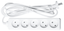 Удлинитель Navigator 61 312 NPE-S-05-500-X-2x1 без заземления 5 гн. 5м 16А ПВС 2х1.00 - 20425