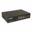 Коммутатор гигабитный L2 PoE на 10 портов 8 х10/100/1000 Base-T 2хSFP 1000 порт до 30Вт суммарно 150Вт SW-80802/L(150W) OSNOVO 1000641205