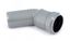 Отвод 32 45 град, для внутренней канализации, серый - 20102032 VALFEX 20657