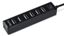 Разветвитель USB 2.0 BU-HUB7-1.0-U2.0 7порт. черн. BURO 436334