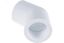 Угольник 20 мм 45 град., полипропиленовый PPR, белый - 9400002045 Политэк
