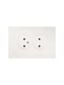 Розетка 2-мест. б/з СП ZIMA IP20 16А ПБТ безвинт. зажим слон. кость LEZARD 704-9000-128BQC