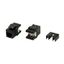 Вставка Keystone Jack RJ45 (8P8C) кат.6A (10G) 180град. KJ8-8P8C-C6A-180-BK черн. Hyperline 432644