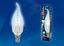 Лампа светодиодная LED-CW37 7W/NW/E14 /FR PLP01WH Яркая 7Вт свеча на ветру матовая 4000К нейтр. бел. E14 (упак. картон) Uniel UL-00002415