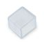 Изолирующий зажим (заглушка) для светодиодной ленты 220В, UCW-K10 CLEAR 025 POLYBAG 10x7мм, цвет прозрачный, 25 штук в пакете. - UL-00000870 Uniel