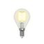 Лампа светодиодная LED-G45-5W/NW/E14 /CL/DIM GLA01TR Air 5Вт шар прозрачная 4000К нейтр. бел. диммир. упак. картон Uniel UL-00002870