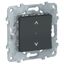 Выключатель UNICA NEW Wiser управление жалюзи антрацит - NU550854 Schneider Electric