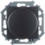Светорегулятор поворотно-нажимной проходной S15 20-500Вт 230В графит Simon 1591790-038